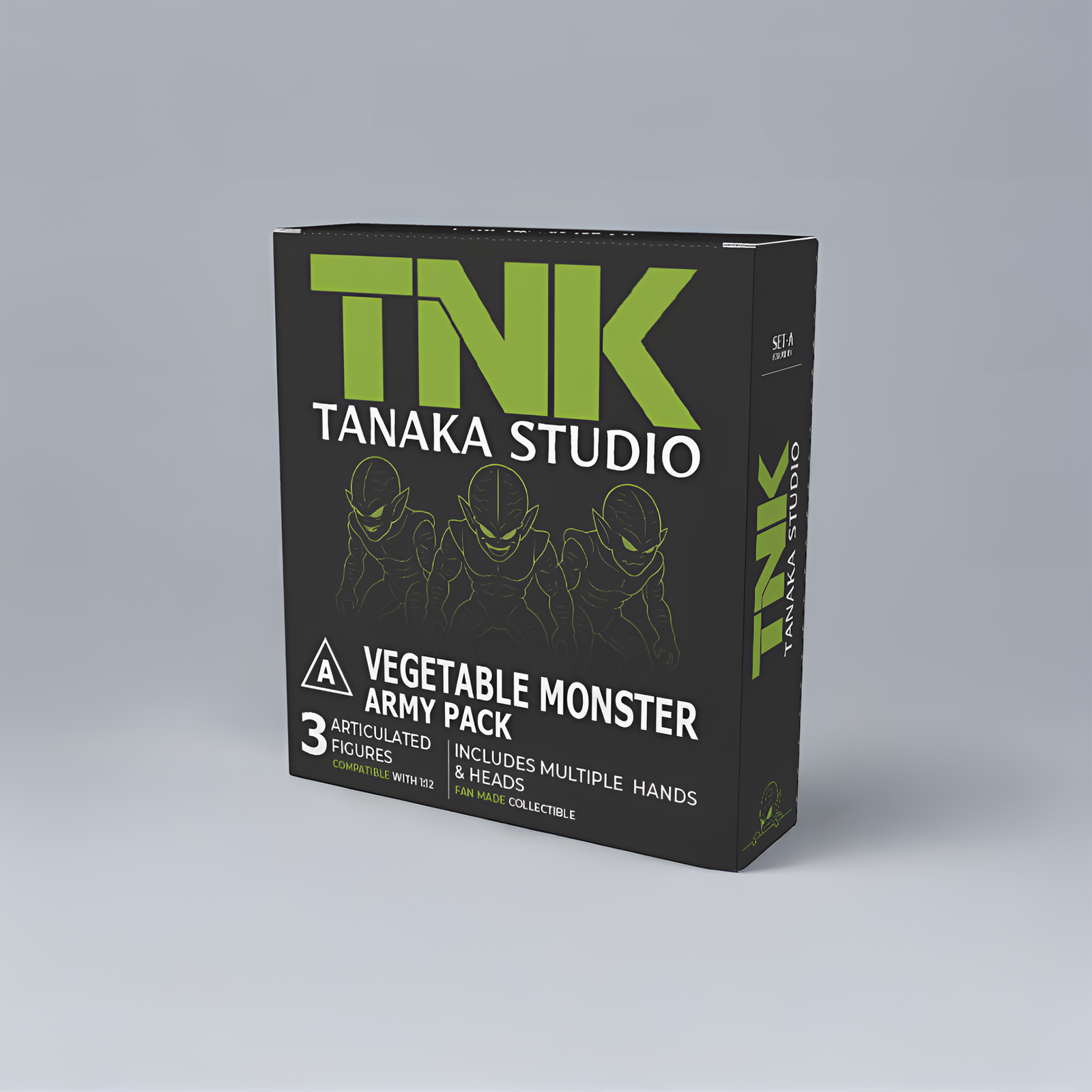 VEGETABLE MONSTER SET-A