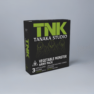 VEGETABLE MONSTER SET-B